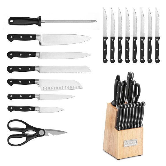 Cuisinart Triple Rivet 16-Piece Knife Set | Williams Sonoma