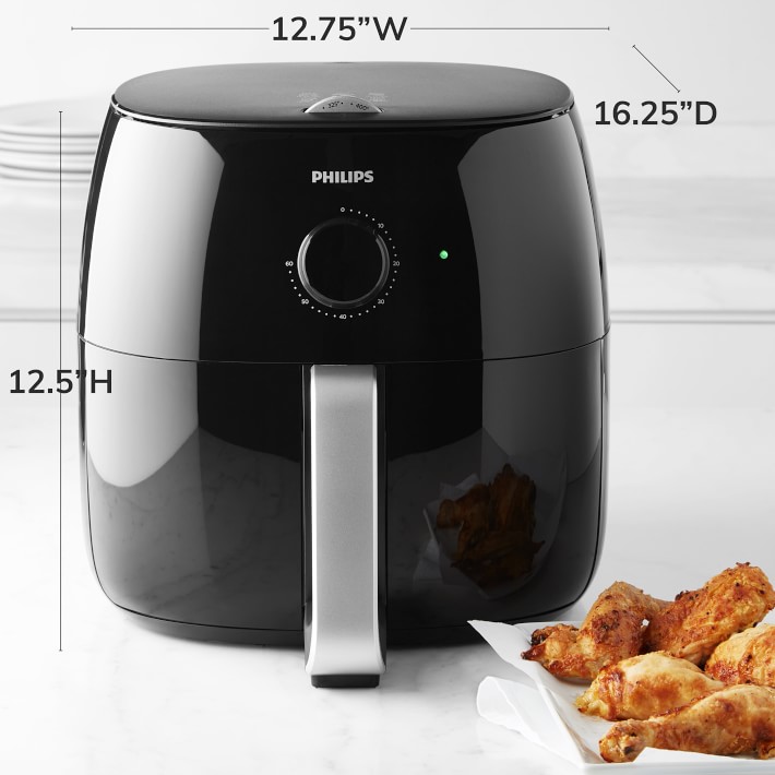 Philips XXL Digital Air Fryer & Williams Sonoma Test Kitchen Air Fryer