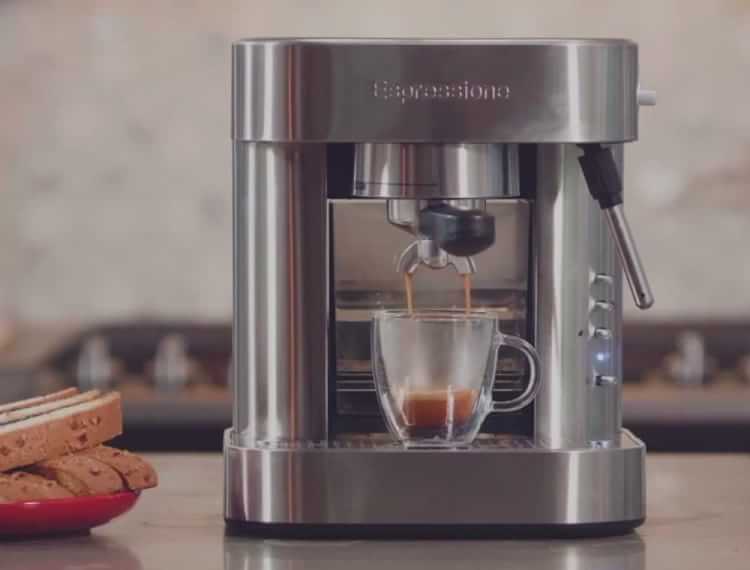 Espressione StainlessSteel Automatic Pump Espresso Machine Williams