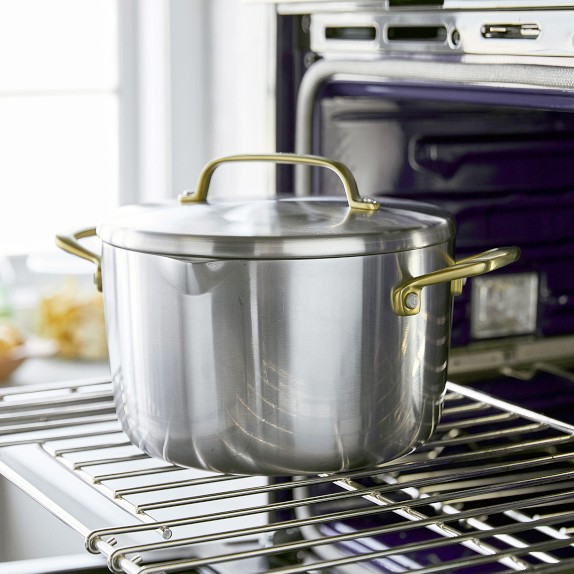 GreenPan™ GP5 StainlessSteel Ceramic Nonstick Stock Pot Williams Sonoma