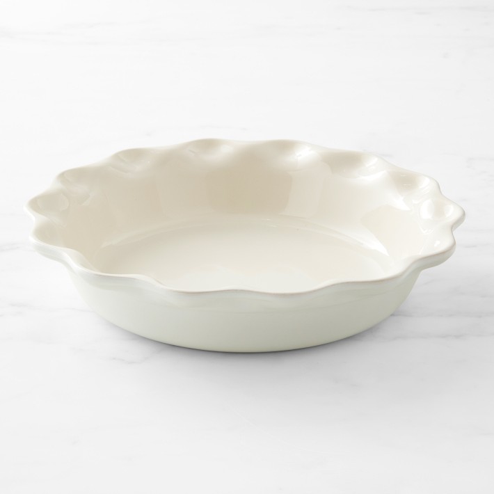  Le Creuset Stoneware Pie Dish, 9, Cerise: Le Creuset Pie Dish:  Home & Kitchen