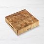 Boos End-Grain Square Maple Wood Chopping Board | Williams Sonoma