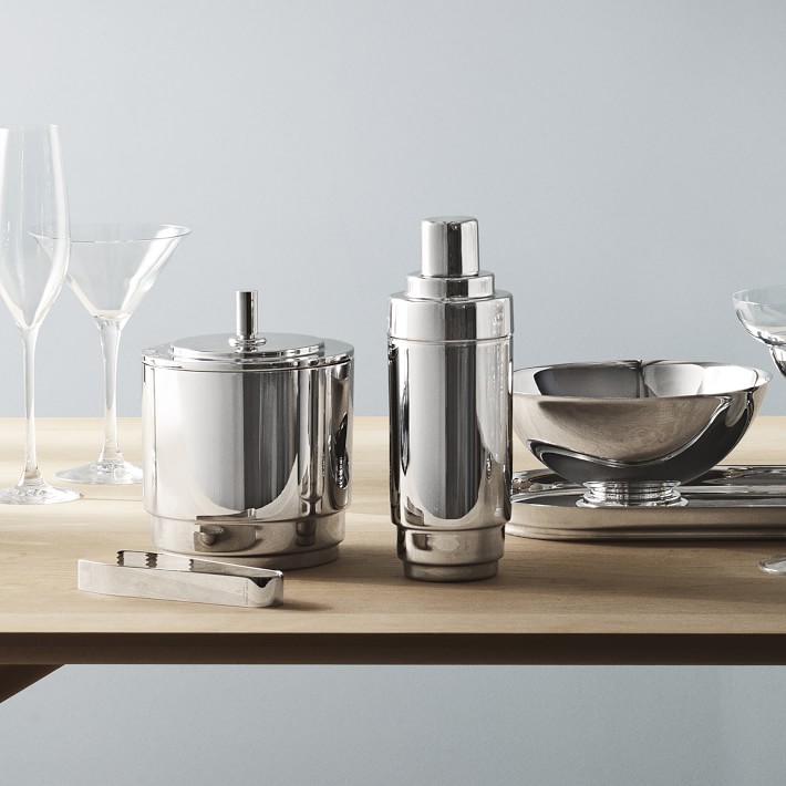 Jensen Manhattan StainlessSteel Cocktail Shaker Williams Sonoma