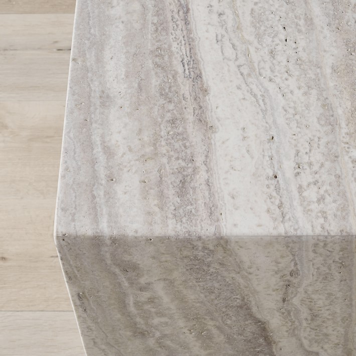 Pierre Travertine Coffee Table Williams Sonoma