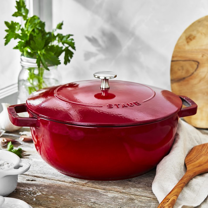 Staub Enameled Cast Iron Demi French Oven, 3 1/4-Qt.