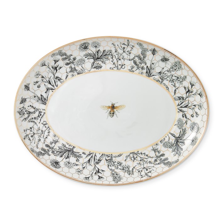 Honeycomb Oval Platter