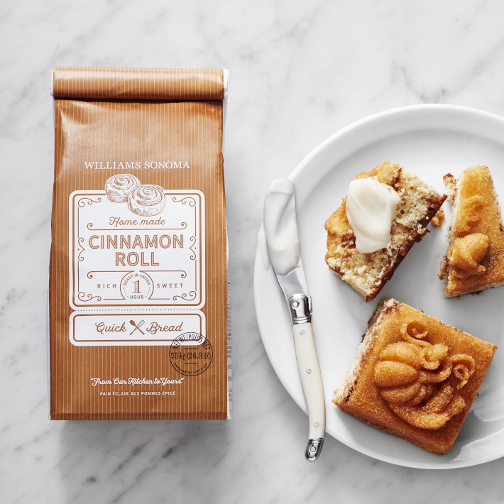 Williams Sonoma Cinnamon Roll Quick Bread Mix Williams Sonoma