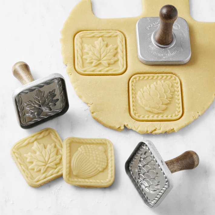 Nordic Ware Fall 3D Cookie Stamps, Set of 3 Williams Sonoma