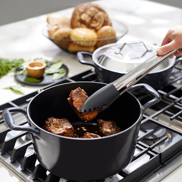 All-Clad Enameled Cast Iron Dutch Oven with Trivet, 6-Qt. | Williams Sonoma
