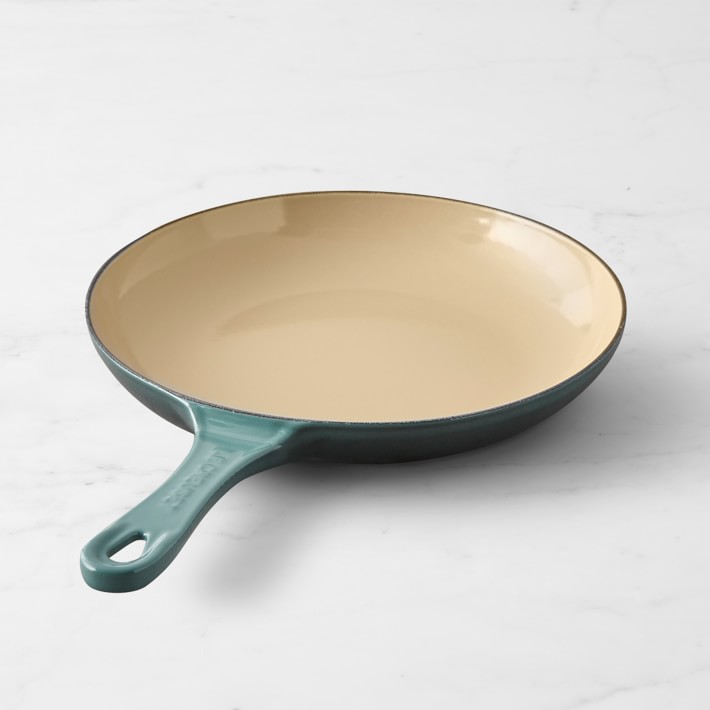 Le Creuset Enameled Cast Iron Shallow Fry Pan Williams Sonoma CA