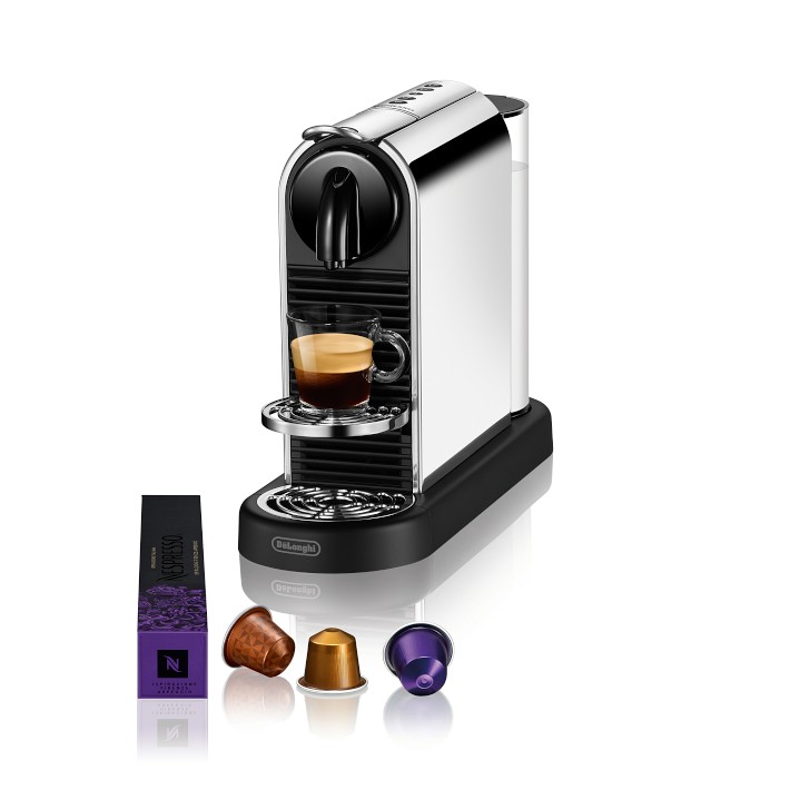cigaret venskab Opdagelse Nespresso CitiZ Espresso Machine by De'Longhi, Platinum | Williams Sonoma