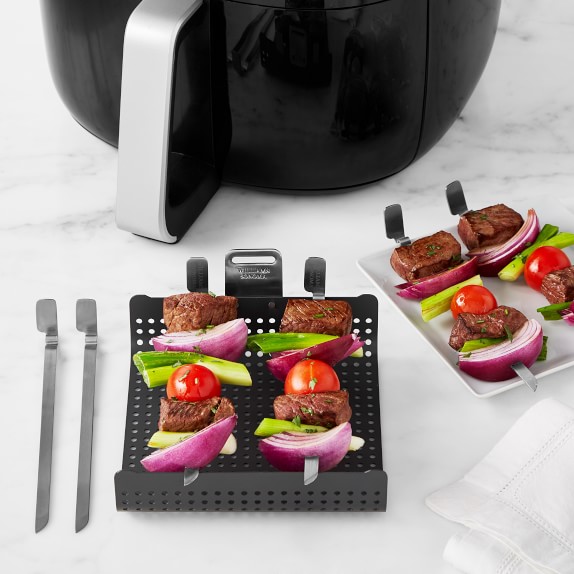 Williams Sonoma Air Fryer Skewers and Nonstick Rack Williams Sonoma