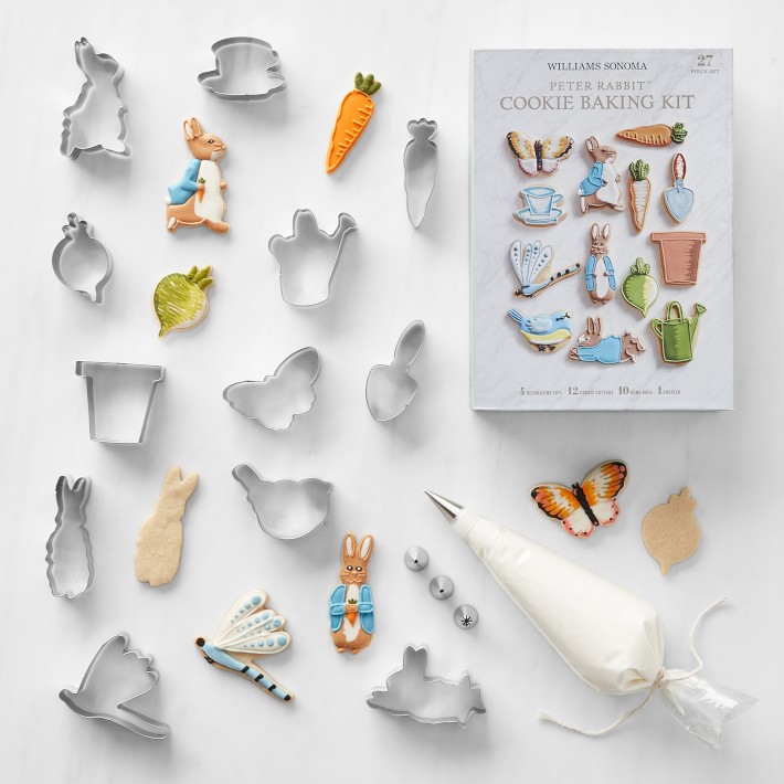 Williams Sonoma Peter Rabbit™ Cookie Baking Kit, Set of 28