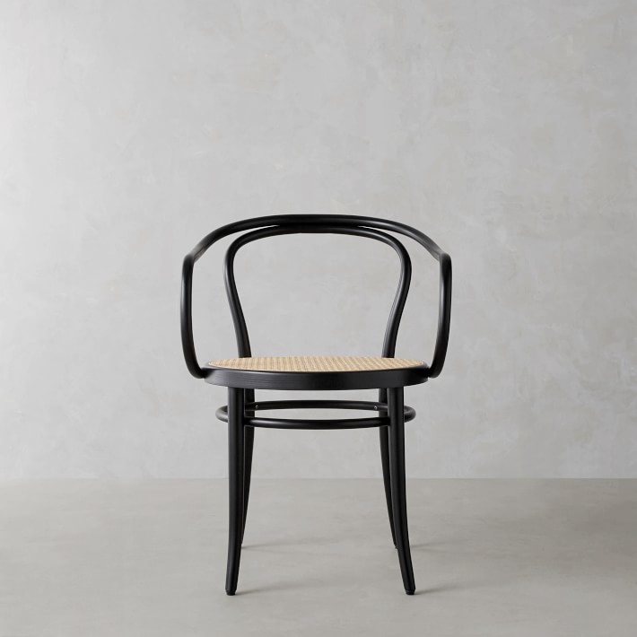 Næsten Lydighed os selv Ton 30 Caned Dining Arm Chair | Dining Chair | Williams Sonoma