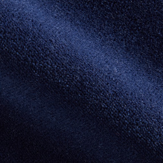 Fabric By the Yard, Performance Velvet, Lapis Williams Sonoma