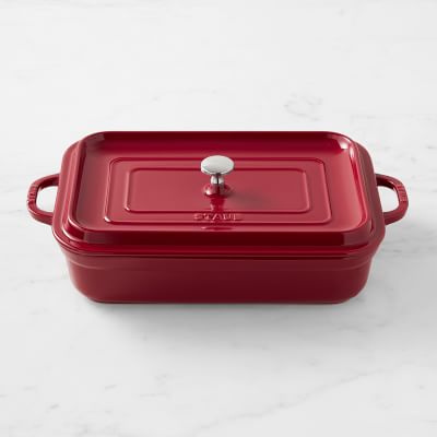 Staub Stoneware Rectangular Covered Baking Pan | Williams Sonoma