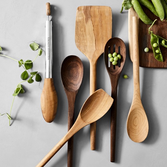 Williams Sonoma Ultimate Wood Utensils, Set of 8