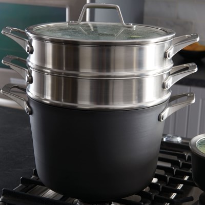 Select by Calphalon Hard-Anodized Nonstick 8-Quart Stock Pot with Cover