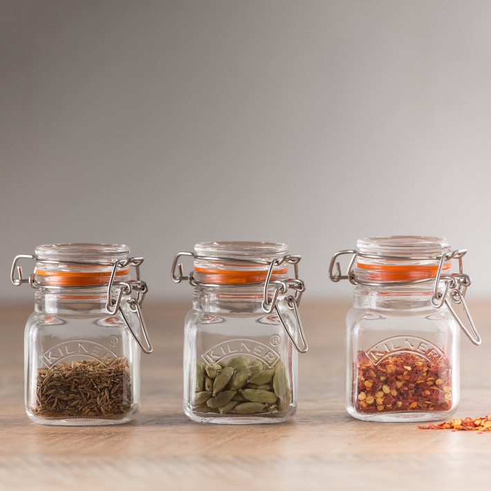 Mini Plastic Spice Jars w/Sifters (12-Pack); 2 Tablespoon Capacity
