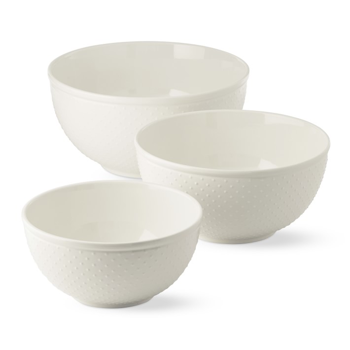 Staub Ceramic 2-pc Prep Bowl Set - White