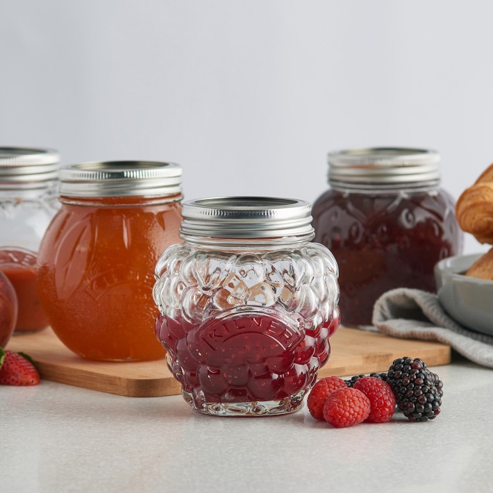 Kilner Fruit Canning Jars, 13.5 Ounce - 6 jars