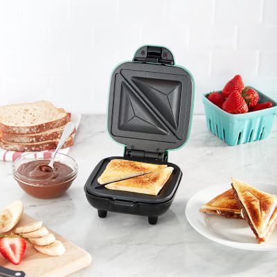 Dash Mini Maker Portable Grill Machine + Panini Press For Gourmet
