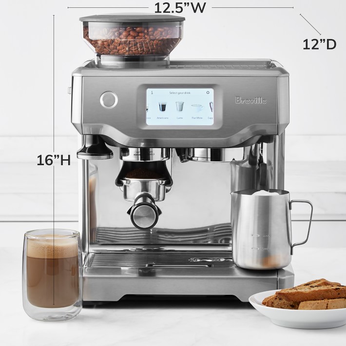 terugvallen scheidsrechter twaalf Breville Barista Touch Espresso Machine | Williams Sonoma
