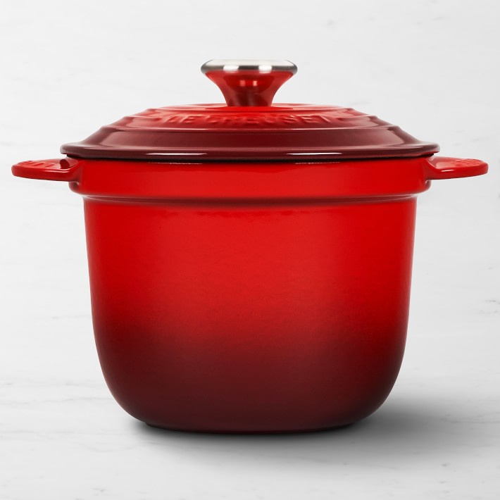 Le Creuset Has a New Rice Pot, So We Tried It Against an Electric Rice  Cooker