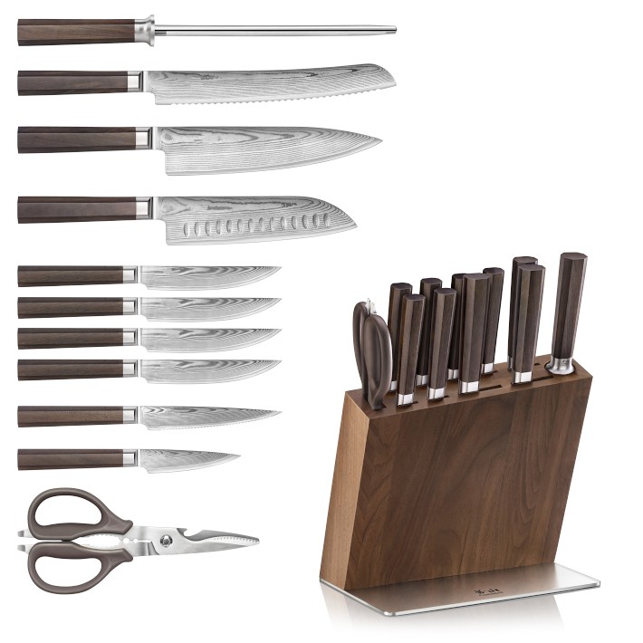 Cangshan Cutlery Haku Series 12-Piece Knife Block Set