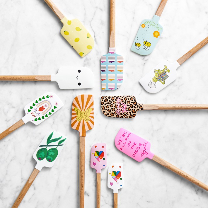 Small Wooden Spatulas, Mini Cooking Spatulas, Gift for Home Cooks, Flat  Edged Colored Wood Spatulas, Small Size Kitchen Utensils for Kids 