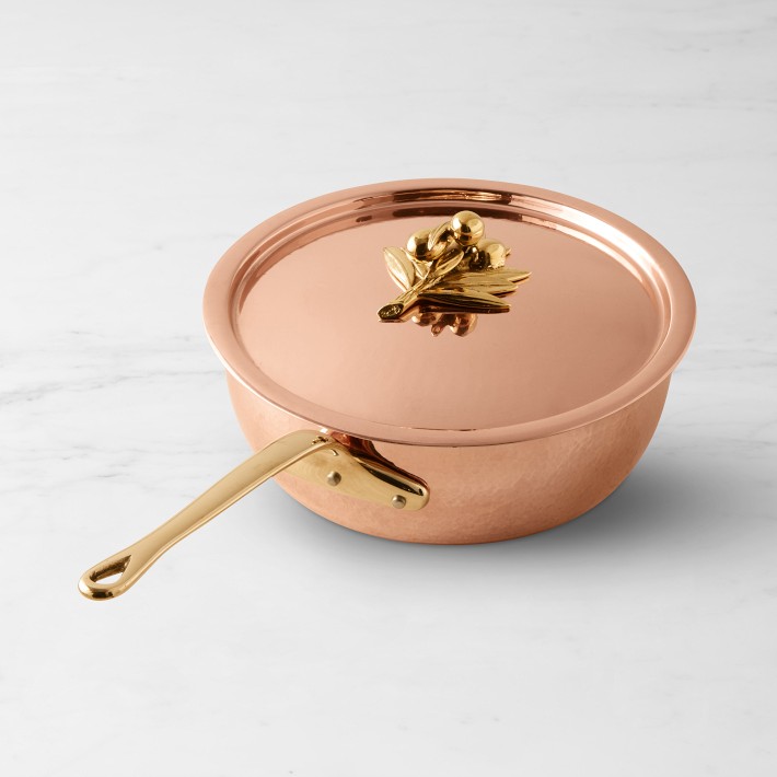 Williams Sonoma Ruffoni Historia Hammered Copper 7-Piece Cookware