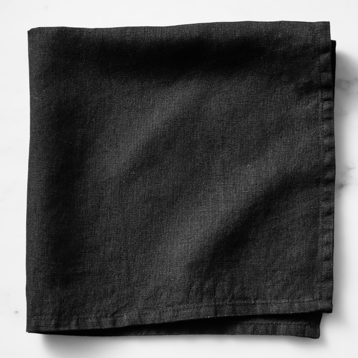 Italian Washed Linen Napkins, Set of 4