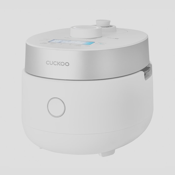 Cuckoo 6-Cup Twin Heating Pressure Rice Cooker (White)