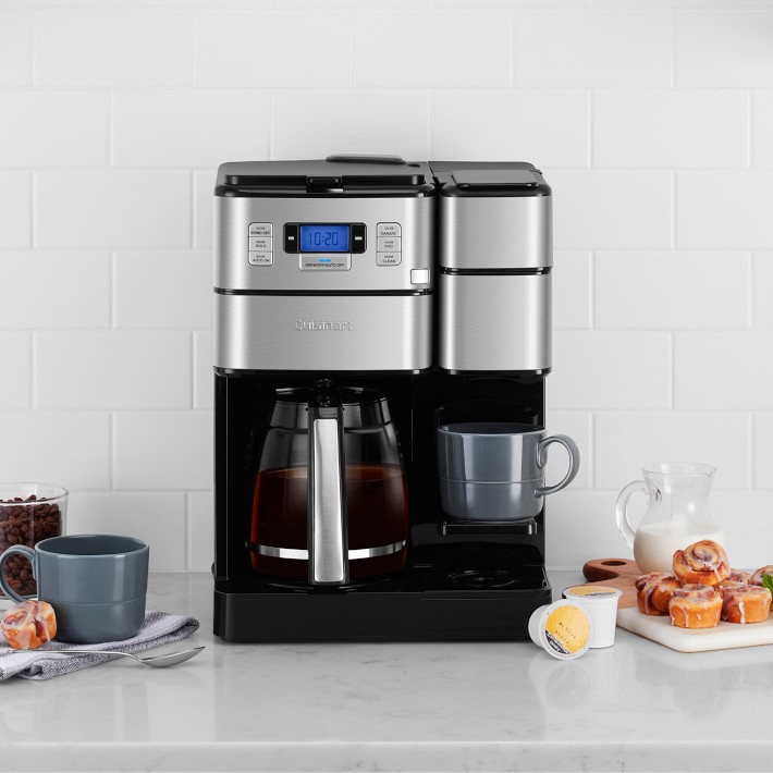 Instant Pot Instant Dual Pod Plus 3-in-1 Coffee Maker with Espresso  Machine, Pod Coffee Maker and Ground Coffee, Nespresso Capsules Compatible  - Black 1 ct