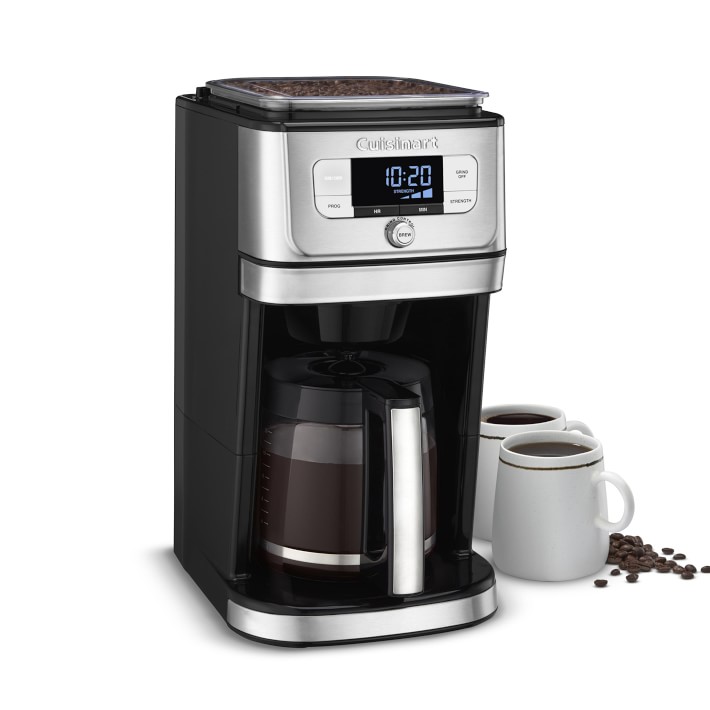 BREVILLE Grind Brew 12 Cup Coffee Maker CLEAN GRINDER & COFFEE CHUTE  MESSAGE 