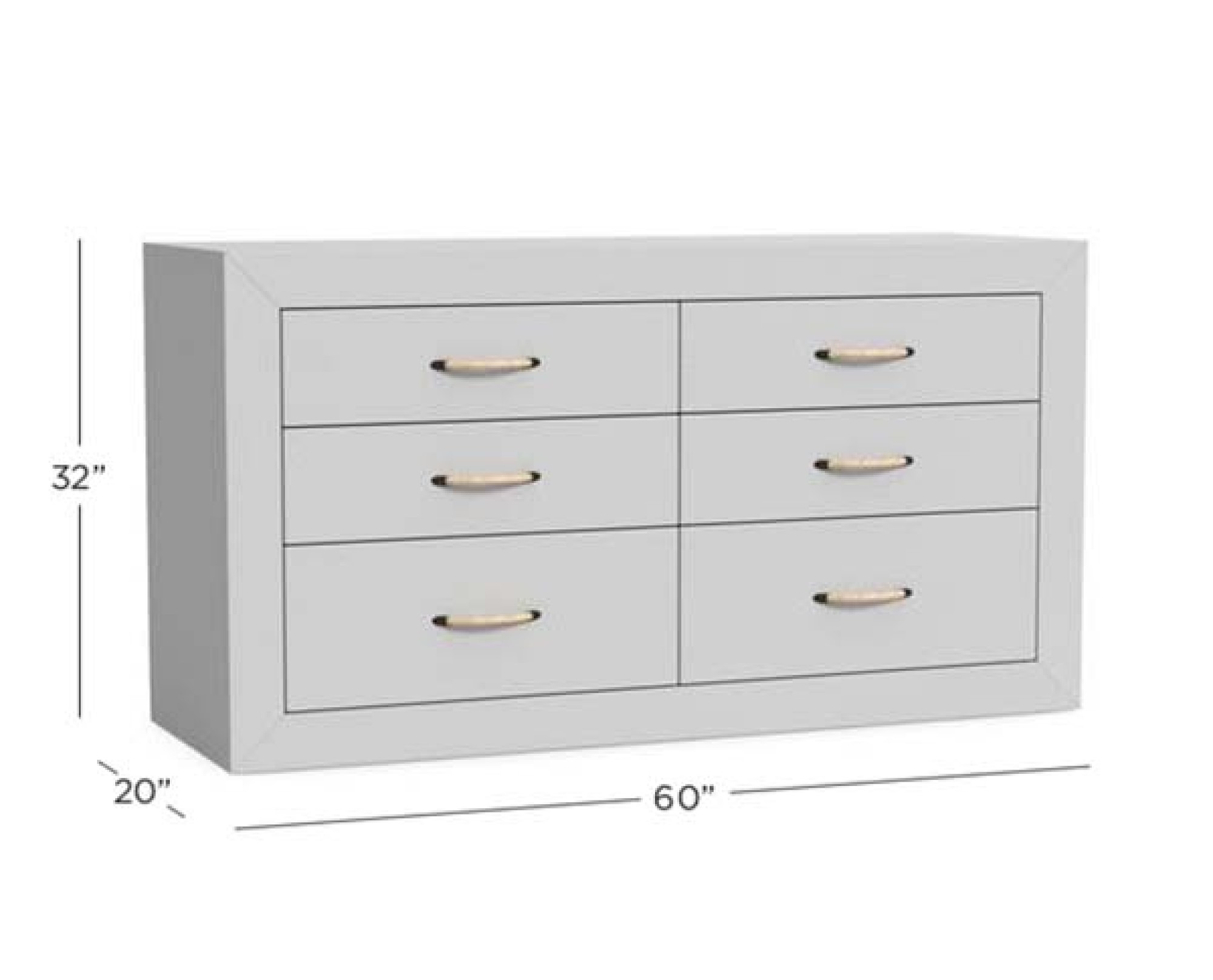 Malta 6 Drawer Wide Dresser Williams Sonoma