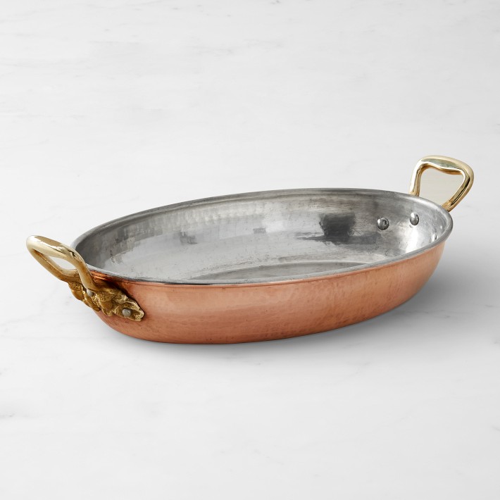 Ruffoni Historia Decor Covered Paella Pan - Copper - 11