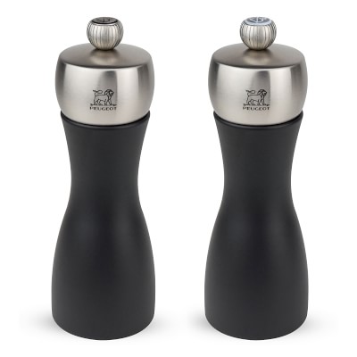 TINGFENG Epare Salt or Pepper Grinder, Best Spice Mill One Handed Pepper  Grinder, Mini Unicorn Pepper Grinder Silver