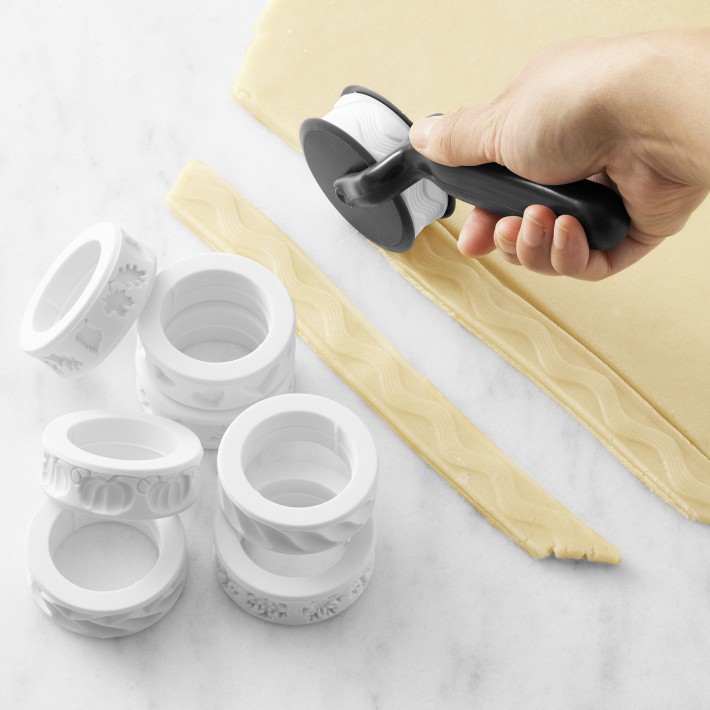 Williams Sonoma Rolling Pie Crust Cutter, Set of 8 Williams Sonoma