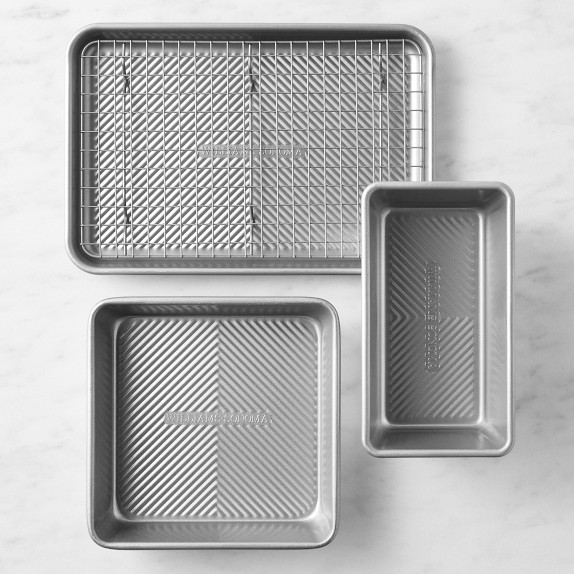 Williams Sonoma Nonstick Cleartouch 4Piece Toaster Oven Bakeware Set