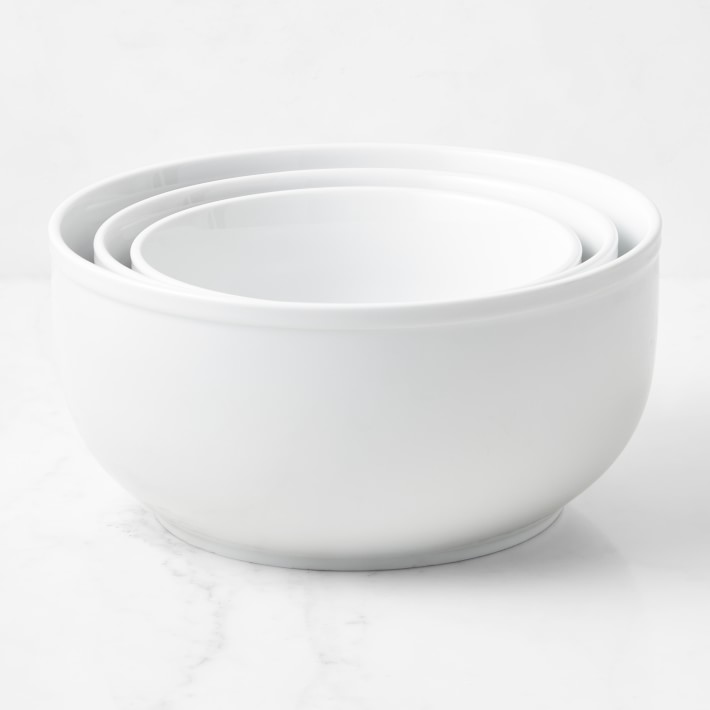 iSi Flexible Mixing Bowl Set, 3/Pack, White, #PPIFMB3W