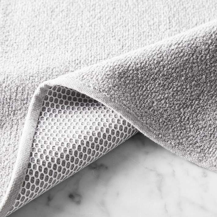 The Everplush Company Recycled Honeycomb Dish Cloths w/ Mesh Scrub for Kitchen, 3-Pack Towels, White