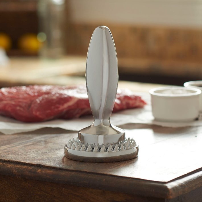 Reversible Meat Tenderizer and Pounder Dual Sided Meat Tenderizer Mallet  Marinating Prep Tool