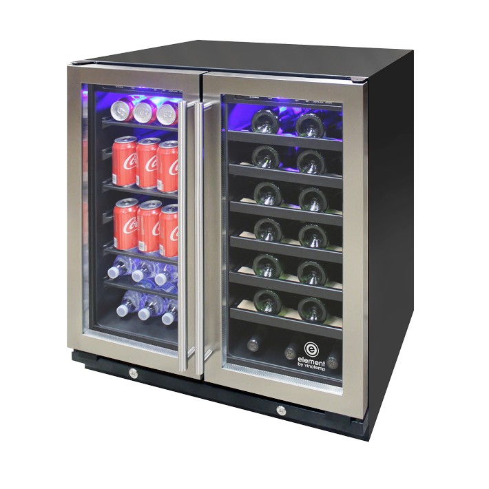 vinotemp 33 bottle wine cooler