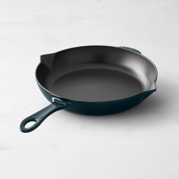 Staub Enameled Cast Iron Everything Pan Sale — 55% Off at Williams Sonoma