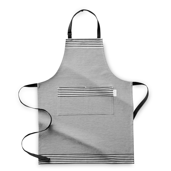 Williams Sonoma Bay Stripe Adult & Kid Aprons