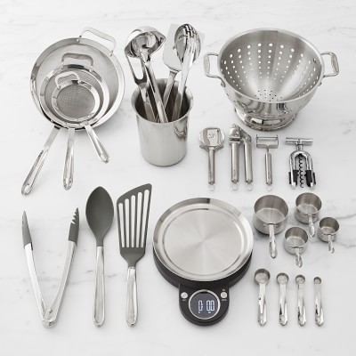 Williams-Sonoma - November 2021 - All-Clad Precision Stainless-Steel 8-Piece  Utensil Set