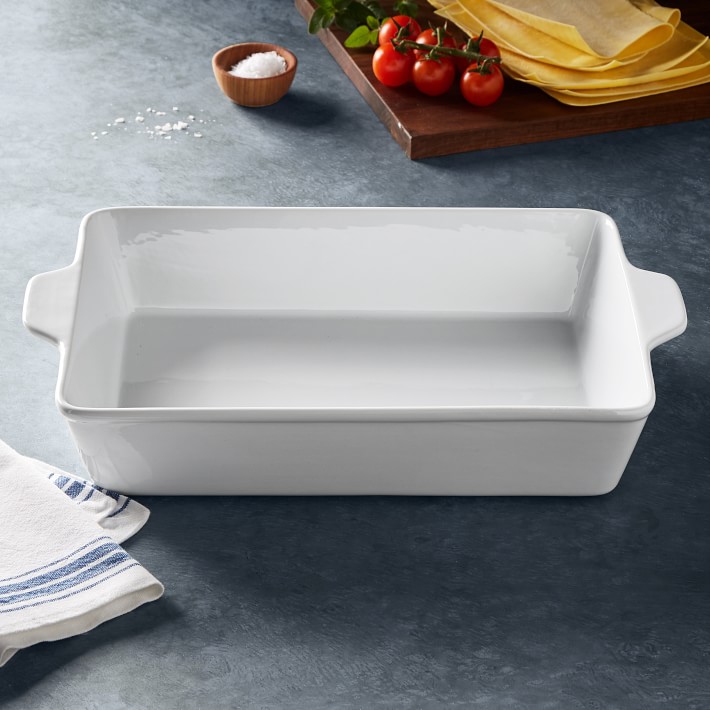 Open Kitchen by Williams Sonoma Porcelain Lasagna Pan with Handles