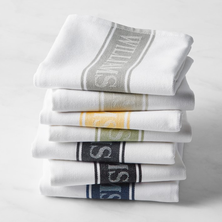 Williams Sonoma Classic Logo Towels, Set of 4