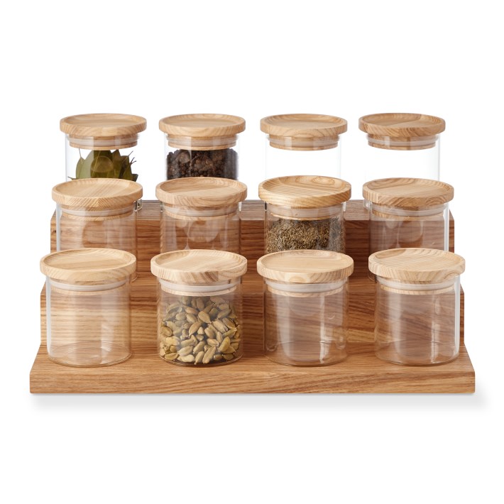 Free-Standing Spice Jars